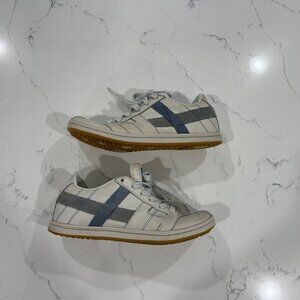 DIESEL WISH SHOES SNEAKERS SIZE 7 Women's WHITE BLUE